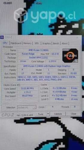 Computador gama media 1 año de uso