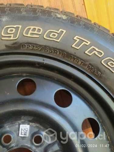 Neumático con llanta