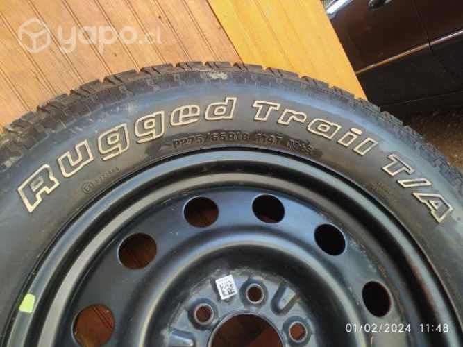 Neumático con llanta