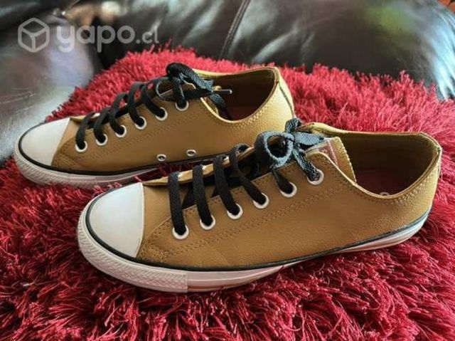 Zapatilla cuero convers