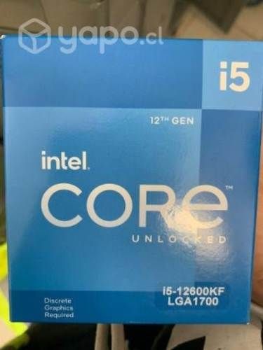 Procesador Intel core i7, i5, i3