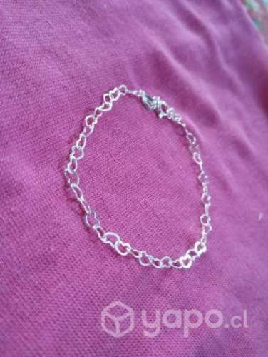 Pulseras de plata ley 925