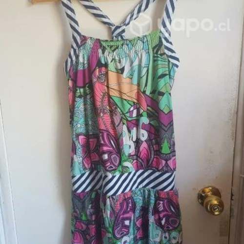 Hermosa polera estilo vintage Desigual talla 11/12