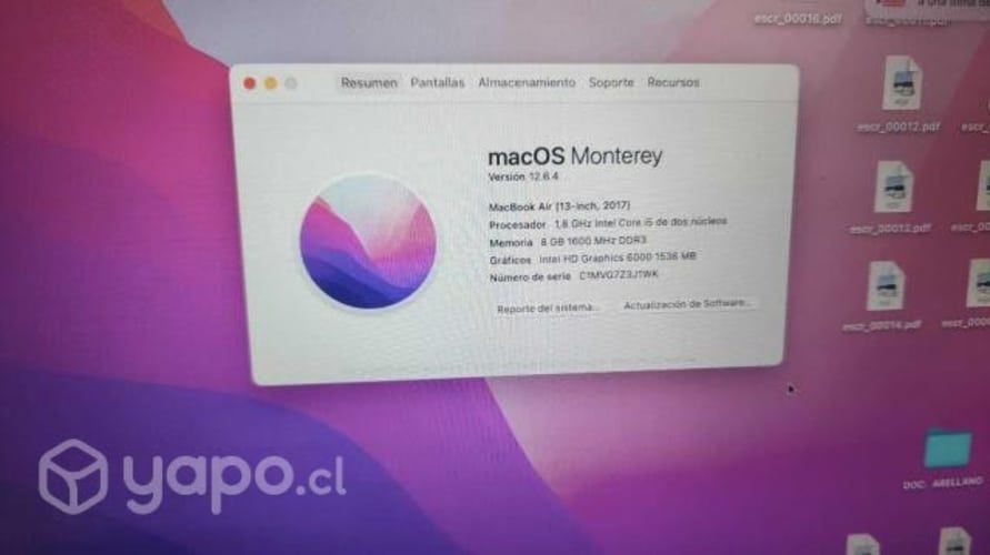 MacBook Air 13.3 pulgadas