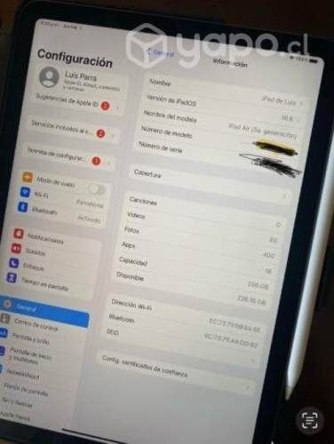 IPad 2023 10ma generacion + applepen 2da generacio