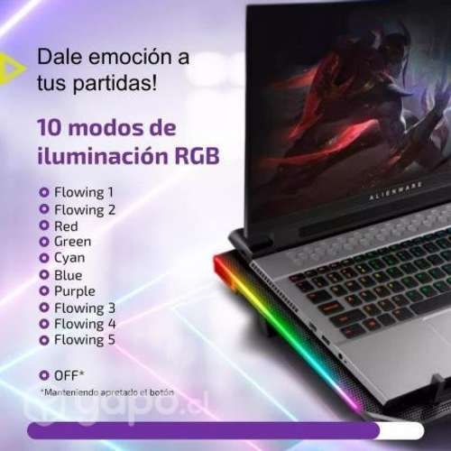 Base gamer para notebook