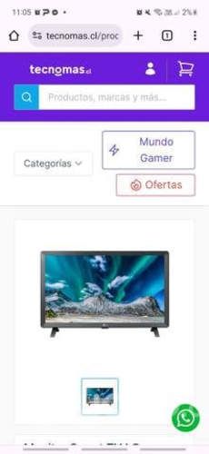 Smart TV LG 24 " webOS tv TL520sG