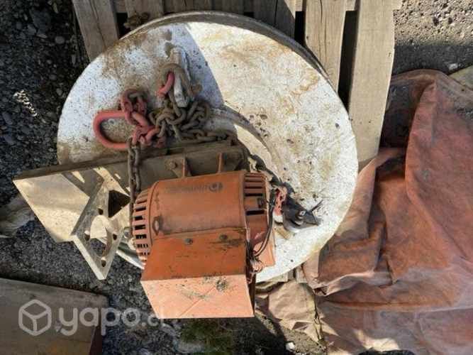 Electro imán para chatarra y otros