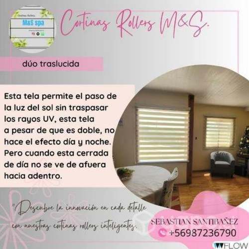 Serv. de inst. y ventas de cortinas rollers y mas