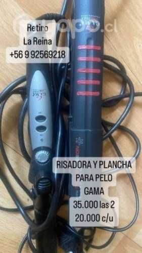 Rizador y plancha pelo