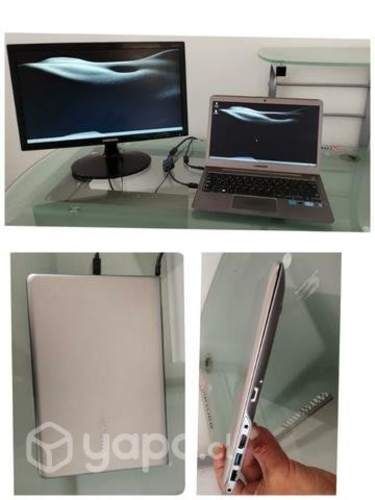 Ultrabook Samsung + monitor de 20&quot;
