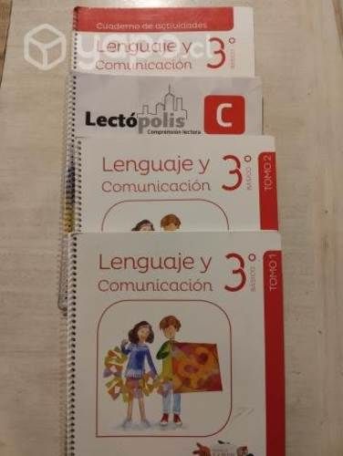Libro Lenguaje tercero básico Santillana usado