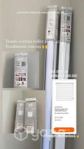CORTINA ROLLER 160x240 totalmente nueva