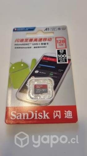 Set de 18 Tarjetas micro sd 128gb selladas