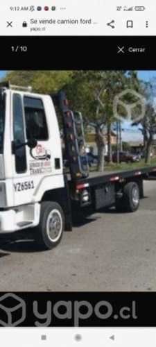 Grua rescate Ford cargo 915