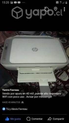 Impresora wifi poco uso