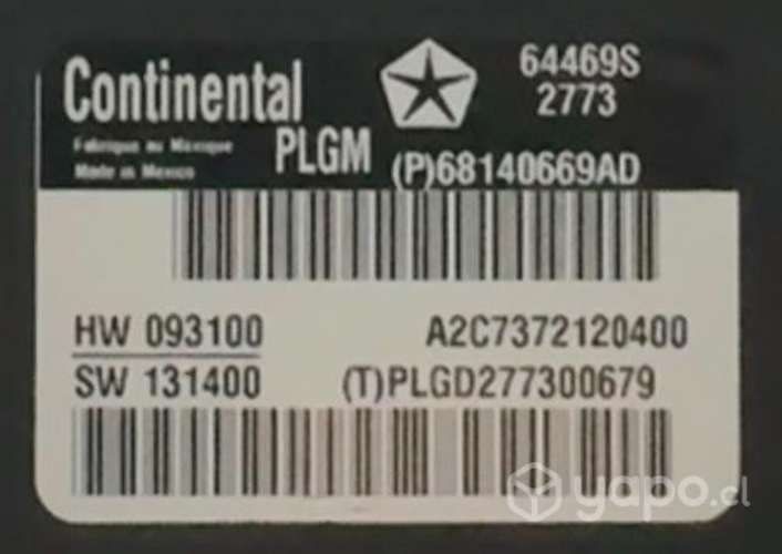 Módulo apertura portalón Jeep Grand Cherokee WK2