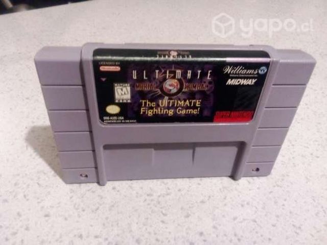 Snes Mortal kombat ultimate original