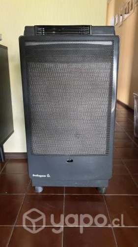Estufa a gas y calefactor eléctrico Indugas