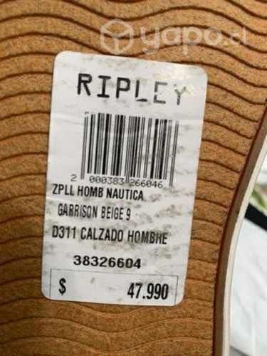 Original zapatilla urbana náutica embalado