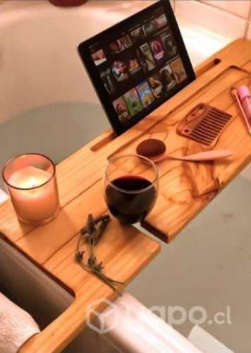 Bandeja de madera para tina