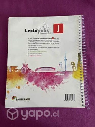 Libro Lectópolis J comprensión lectora es original