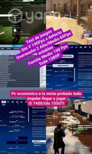 PC Gamer I5 7400 GTX 1050TI