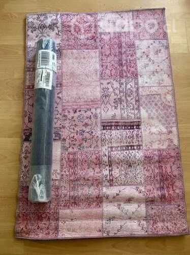 Juego de Bajadas de cama vintage, tonos rosa