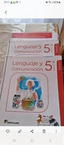 Saber hacer 5to básico. Santillana. Lenguaje y Com