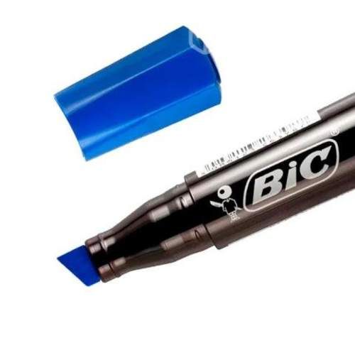 Marcador Permanente Bic Plumon Color Azul Set de 1