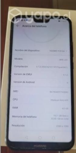 Celular Huawei p20
