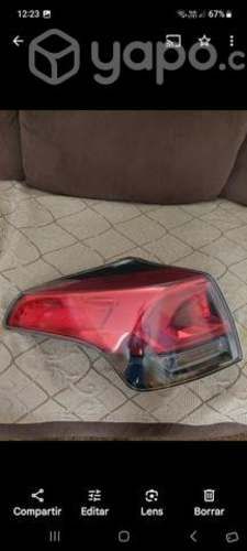 Foco trasero