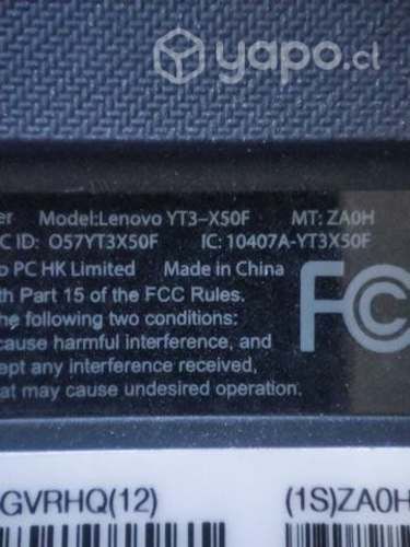 Tablet Lenovo yt3-x50f