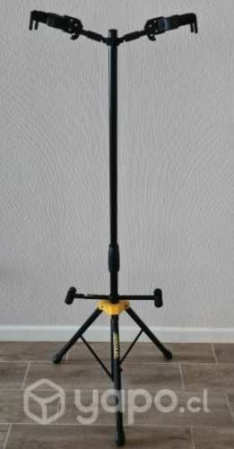 Atril guitarra/bajo doble GS422B Hercules