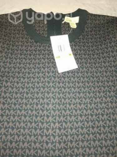 Vestido mk original nuevo talla M café oscuro