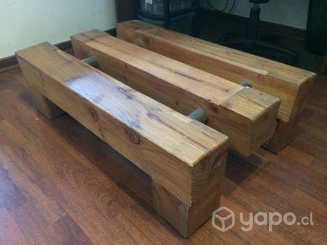 Mesa centro madera diseño único