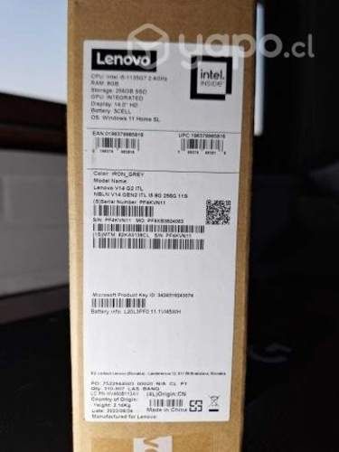 NUEVO* Notebook Lenovo V14 G2 Itl