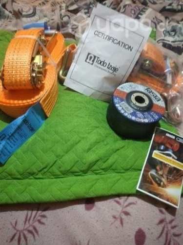 2 eslingas nuevas 12m 5000k +10 discos desb