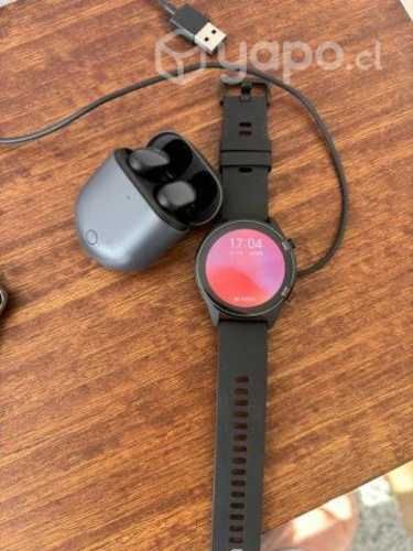 Pack Xiaomi celular + audifonos + reloj