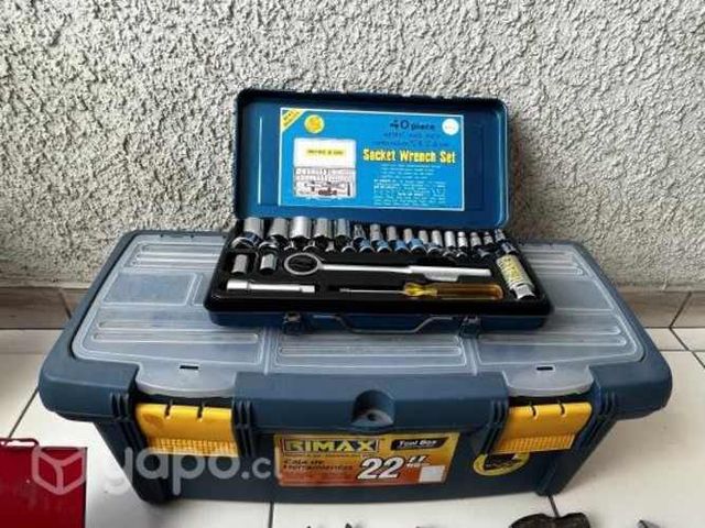 Caja herramientas rimax con herramientas