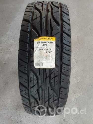 Neumáticos Dunlop AT3 255/70R16 NUEVOS