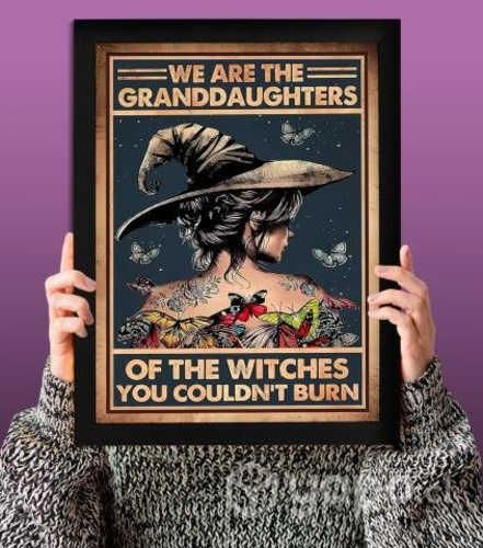 CUADRO WITCH 34x45 cm listo para colgar