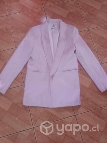 Blazer palo rosa
