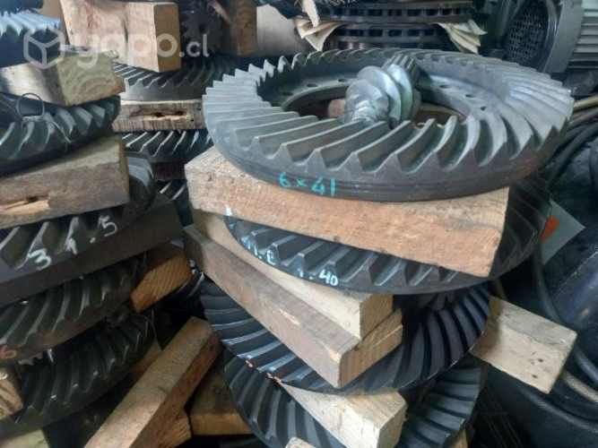 Conjunto corona y piñón camion Isuzu 6/41