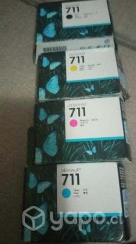 Tinta HP 711 color original de 29ml