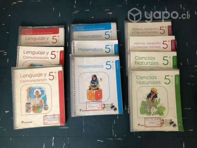 Libros Santillana Saber Hacer 5