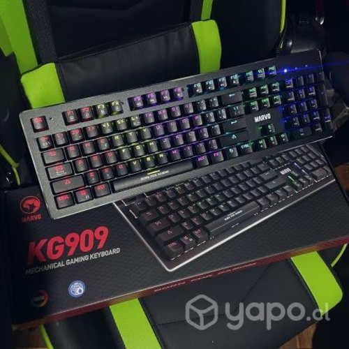 Teclado Gamer Marvo Mecánico KG909