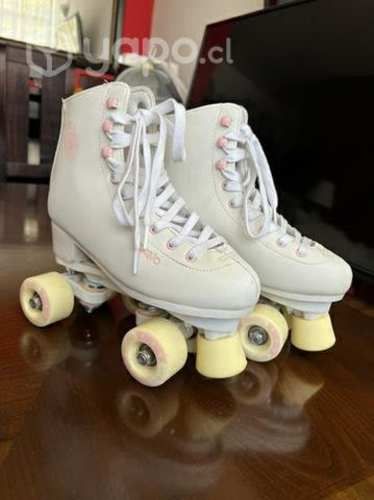 Patines blancos 4 ruedas Decathlon Oxelo