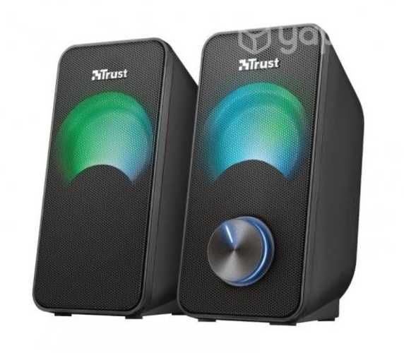 Parlante Usb Subwoofer Gamer 2.0 Trust Arys RGB