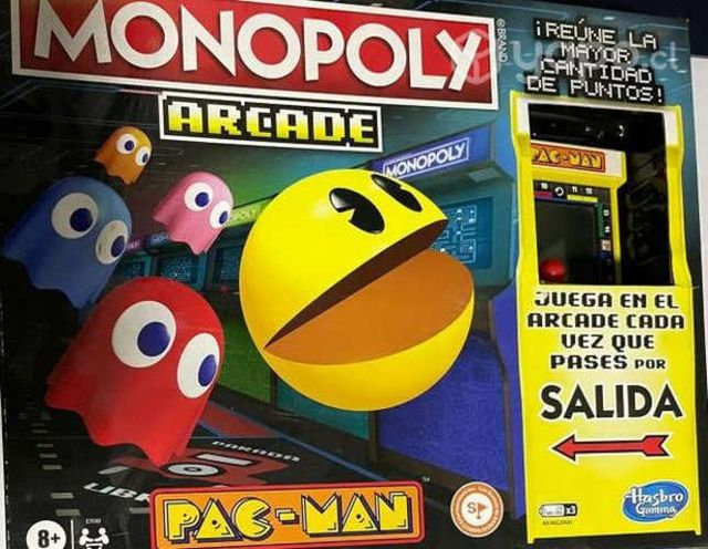 Monopoly pac man usado como nuevo